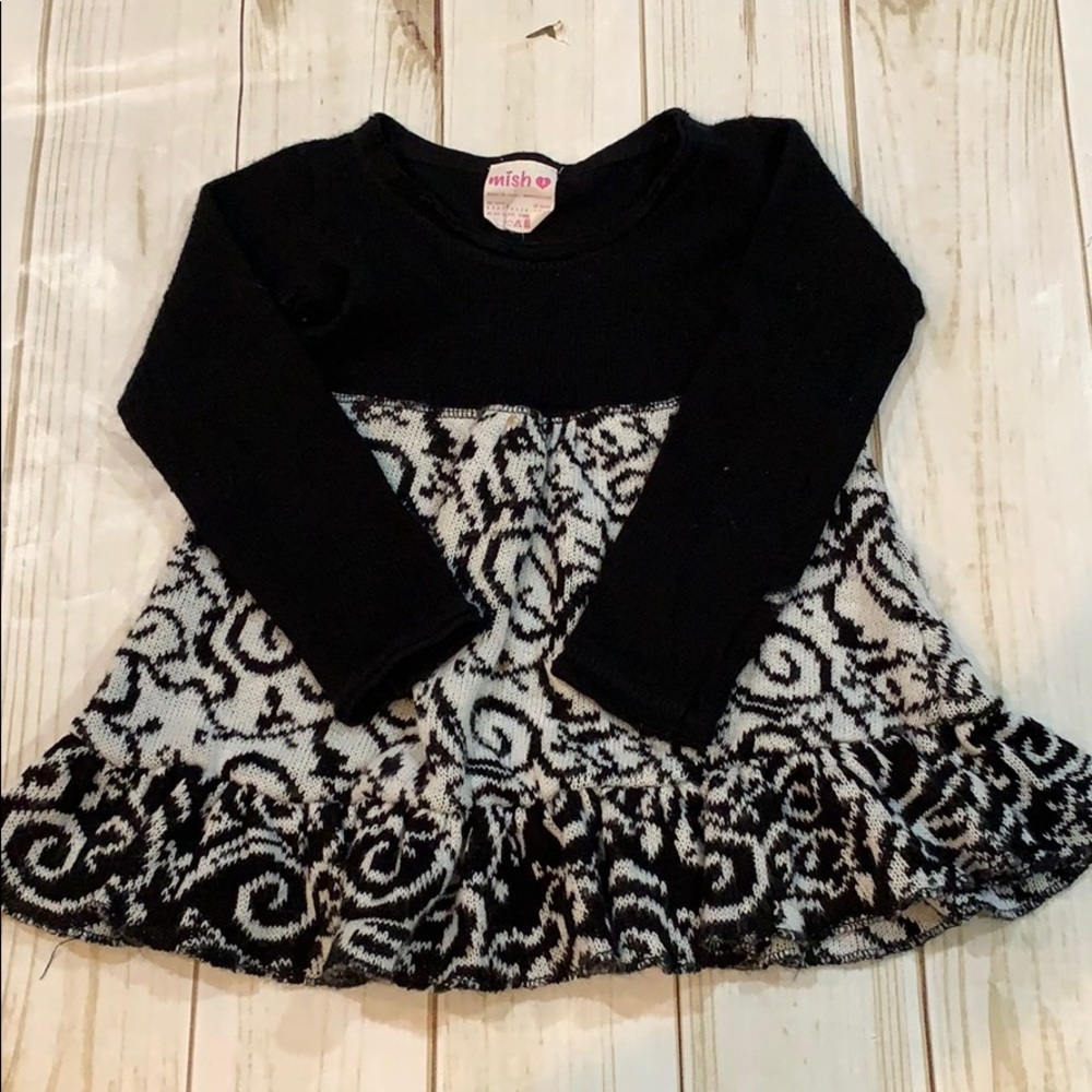 Black and White Dress